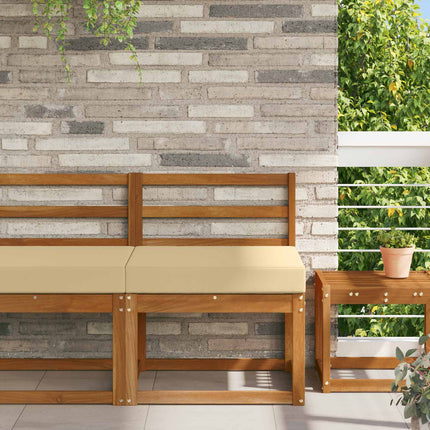 Utomhus Soffa Kudde Beige 60 x 60 x 8 cm Polyester
