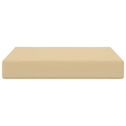 Utomhus Soffa Kudde Beige 60 x 60 x 8 cm Polyester