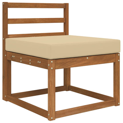 Utomhus Soffa Kudde Beige 60 x 60 x 8 cm Polyester
