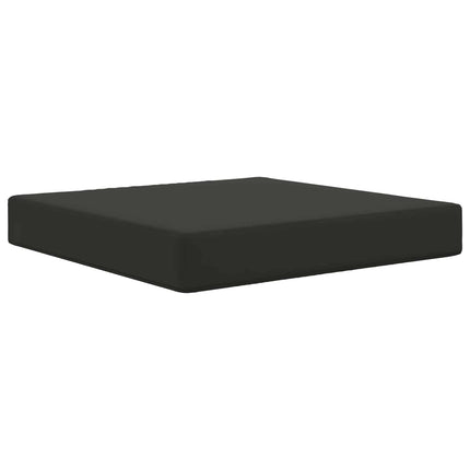 Utomhus Soffa Kudde Svart 60 x 60 x 8 cm Polyester