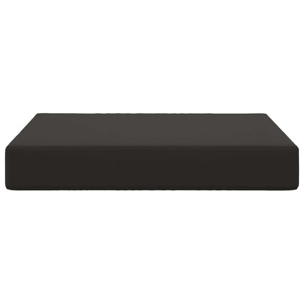 Utomhus Soffa Kudde Svart 60 x 60 x 8 cm Polyester
