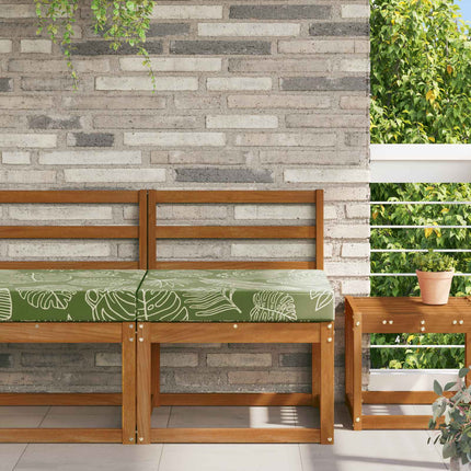 Utomhus Soffa Kudde Bladdesign 60 x 60 x 8 cm Polyester