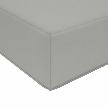 Utomhus Soffa Kudde 2 pcs Grå Polyester
