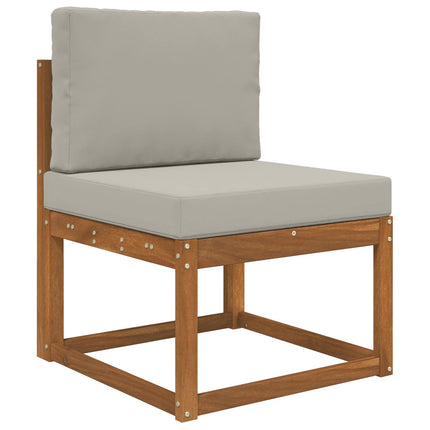 Utomhus Soffa Kudde Polyester Grå 60 x 60 x 8 cm