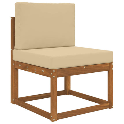 Utomhus Soffa Kudde 2 pcs Beige Polyester