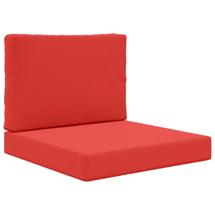 Utomhus Soffa Kudde 2 pcs Röd Polyester