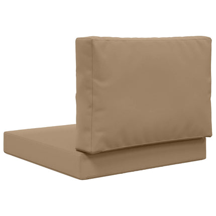 Utomhus Soffa Kudde 2 pcs Taupe Polyester