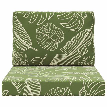 Utomhus Soffa Kudde 2 pcs Bladdesign Polyester