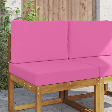 Utomhus Soffa Kudde 2 pcs Rosa Polyester