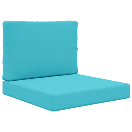 Utomhus Soffa Kudde 2 pcs Turkos Polyester