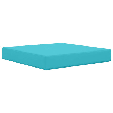 Utomhus Soffa Kudde Polyester Turkos 60 x 60 x 8 cm