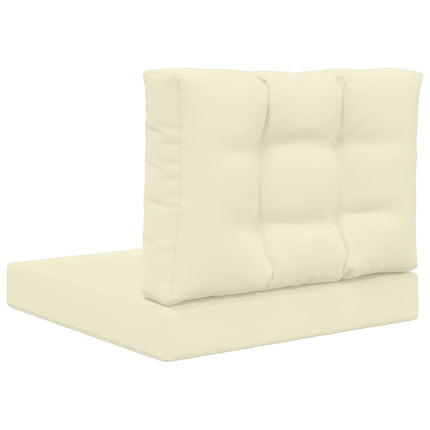 Utomhus Soffa Kudde Polyester Kräm 60 x 60 x 8 cm