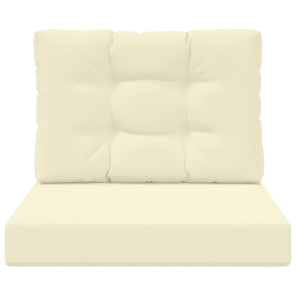 Utomhus Soffa Kudde Polyester Kräm 60 x 60 x 8 cm