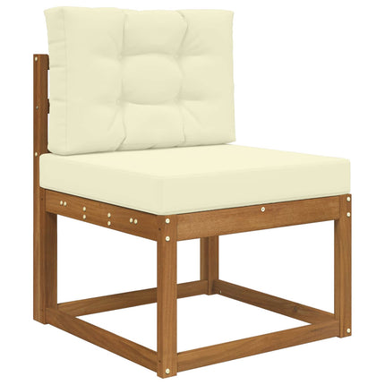 Utomhus Soffa Kudde Polyester Kräm 60 x 60 x 8 cm