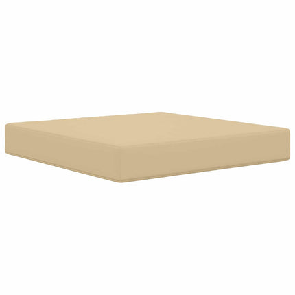 Utomhus Soffa Kudde Polyester Beige 60 x 60 x 8 cm