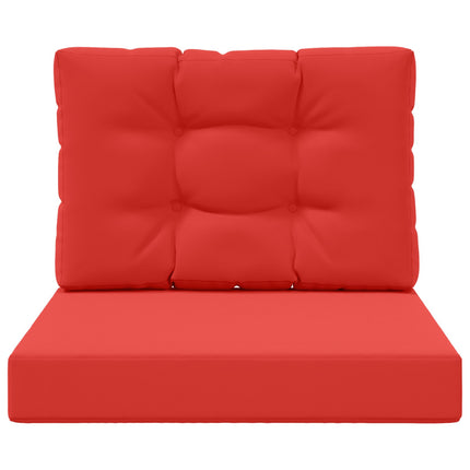 Utomhus Soffa Kudde 2 pcs Röd Polyester