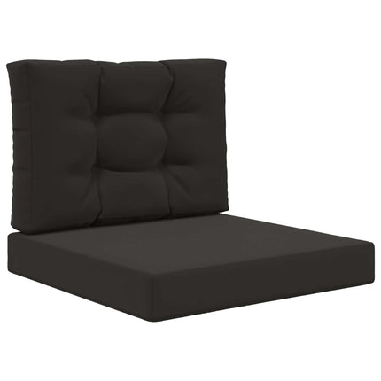 Utomhus Soffa Kudde Polyester Svart 60 x 60 x 8 cm