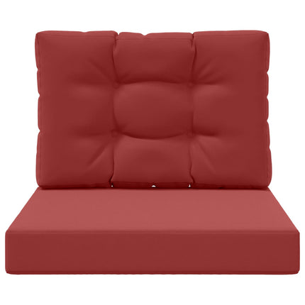 Utomhus Soffa Kudde Polyester Vinröd 60 x 60 x 8 cm