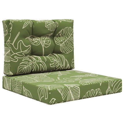 Utomhus Soffa Kudde 2 pcs Bladdesign Polyester
