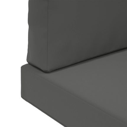 Utomhus Soffa Kudde 3 pcs Antracit Polyester