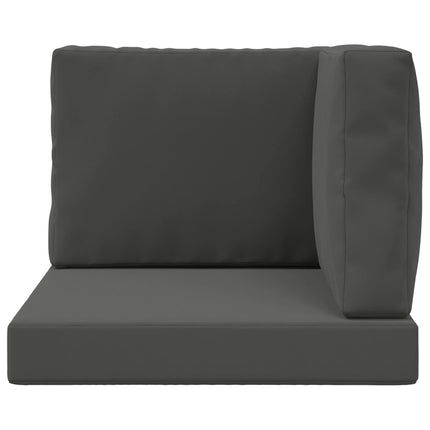 Utomhus Soffa Kudde 3 pcs Antracit Polyester