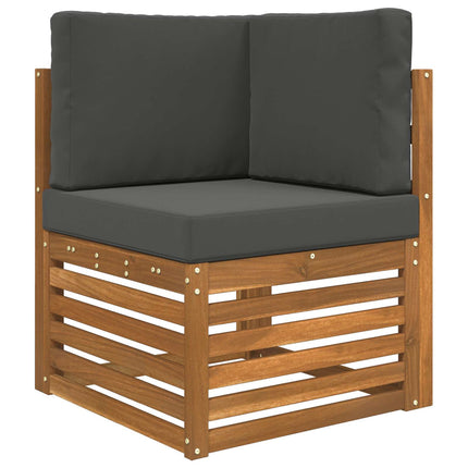 Utomhus Soffa Kudde Polyester Antracit 60 x 60 x 8 cm