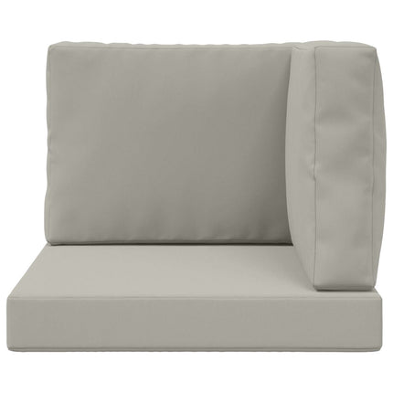 Utomhus Soffa Kudde Polyester Grå 60 x 60 x 8 cm