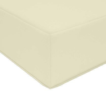 Utomhus Soffa Kudde 3 pcs Kräm Polyester