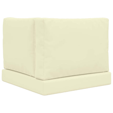 Utomhus Soffa Kudde 3 pcs Kräm Polyester
