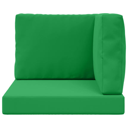 Utomhus Soffa Kudde 3 pcs Grön Polyester