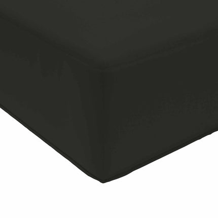 Utomhus Soffa Kudde 3 pcs Svart Polyester