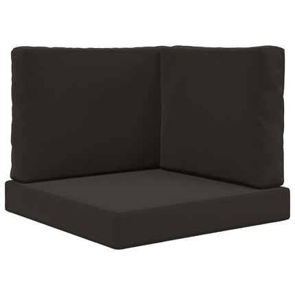 Utomhus Soffa Kudde Polyester Svart 60 x 60 x 8 cm