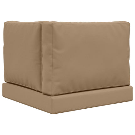 Utomhus Soffa Kudde Polyester Taupe 60 x 60 x 8 cm