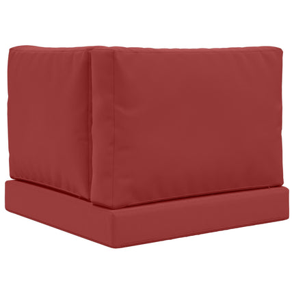 Utomhus Soffa Kudde Polyester Vinröd 60 x 60 x 8 cm