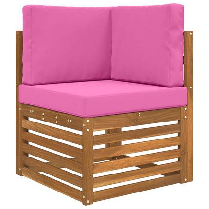 Utomhus Soffa Kudde Polyester Rosa 60 x 60 x 8 cm