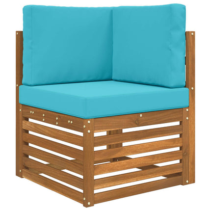 Utomhus Soffa Kudde Polyester Turkos 60 x 60 x 8 cm