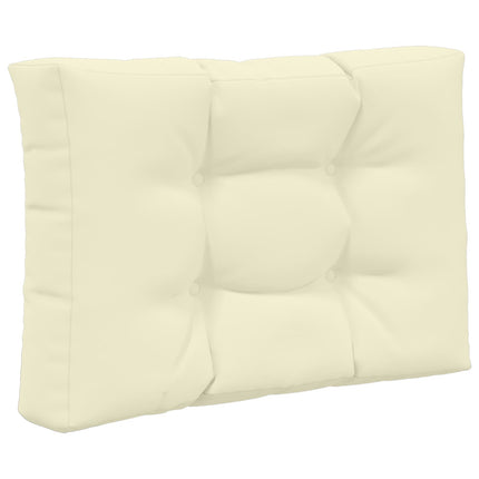 Utomhus Soffa Kudde 3 pcs Kräm Polyester