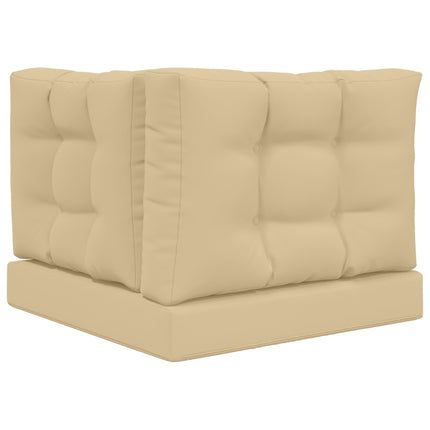 Utomhus Soffa Kudde 3 pcs Beige Polyester