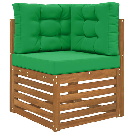 Utomhus Soffa Kudde Polyester Grön 60 x 60 x 8 cm