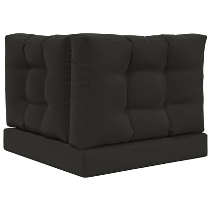 Utomhus Soffa Kudde Polyester Svart 60 x 60 x 8 cm