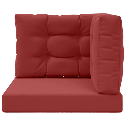 Utomhus Soffa Kudde Polyester Vinröd 60 x 60 x 8 cm