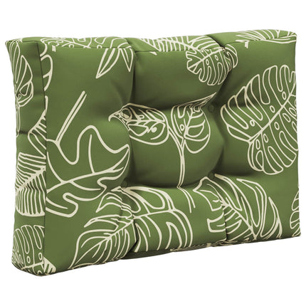 Utomhus Soffa Kudde Polyester Bladdesign 60 x 60 x 8 cm