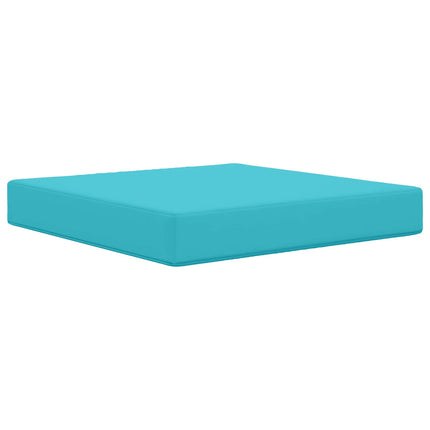 Utomhus Soffa Kudde Polyester Turkos 60 x 60 x 8 cm