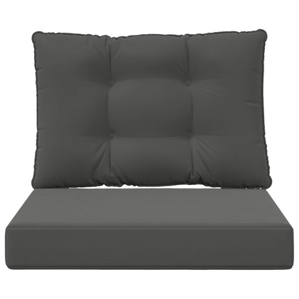 Utomhus Soffa Kudde 2 pcs Antracit Polyester