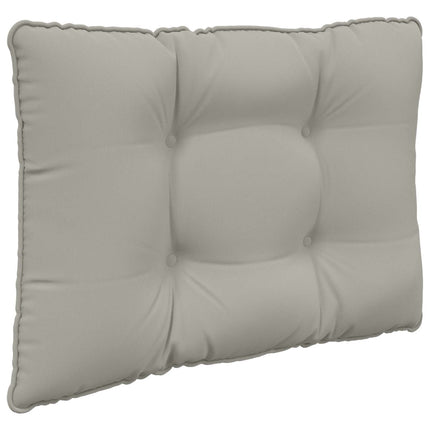 Utomhus Soffa Kudde Polyester Grå 60 x 50,5 x 8 cm