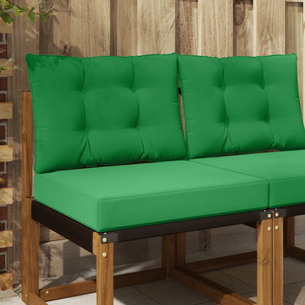 Utomhus Soffa Kudde 2 pcs Grön Polyester