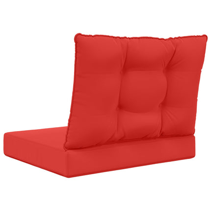 Utomhus Soffa Kudde 2 pcs Röd Polyester