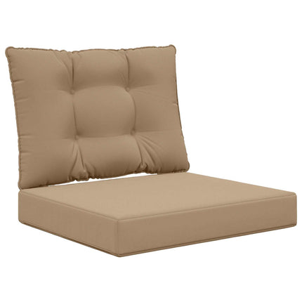 Utomhus Soffa Kudde 2 pcs Taupe Polyester