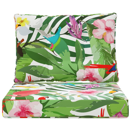 Utomhus Soffa Kudde Polyester färgstark 60 x 50,5 x 8 cm