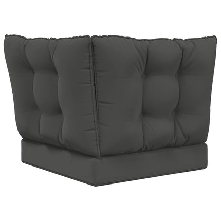 Utomhus Soffa Kudde Polyester Antracit 60 x 40 x 10 cm